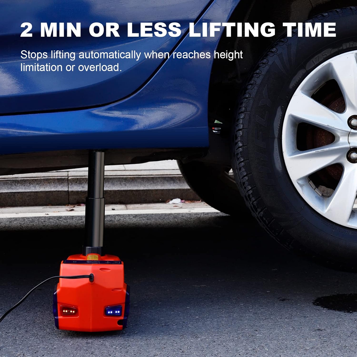 5 Ton Electric Hydraulic Car Jack with Touch Screen K71974