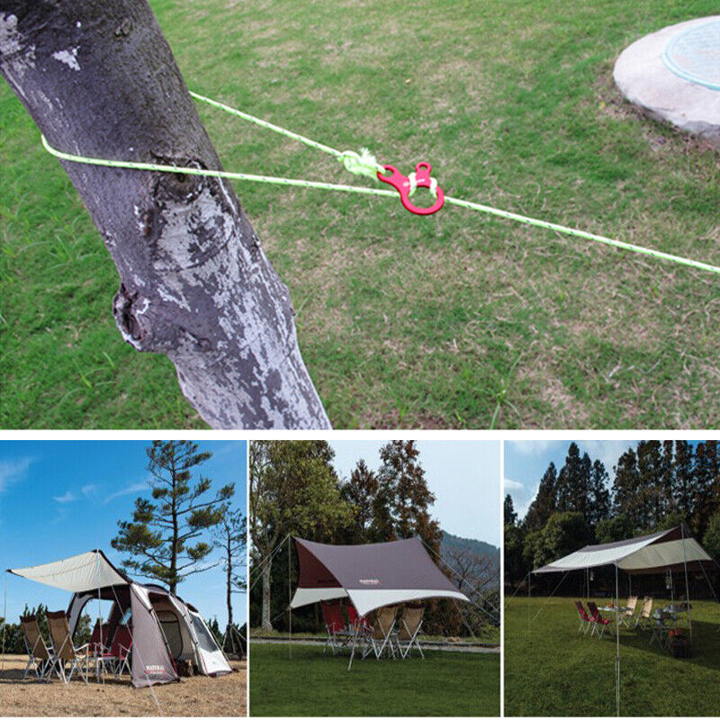 3 Hole Aluminium Alloy Tent Tensioner Cords X780