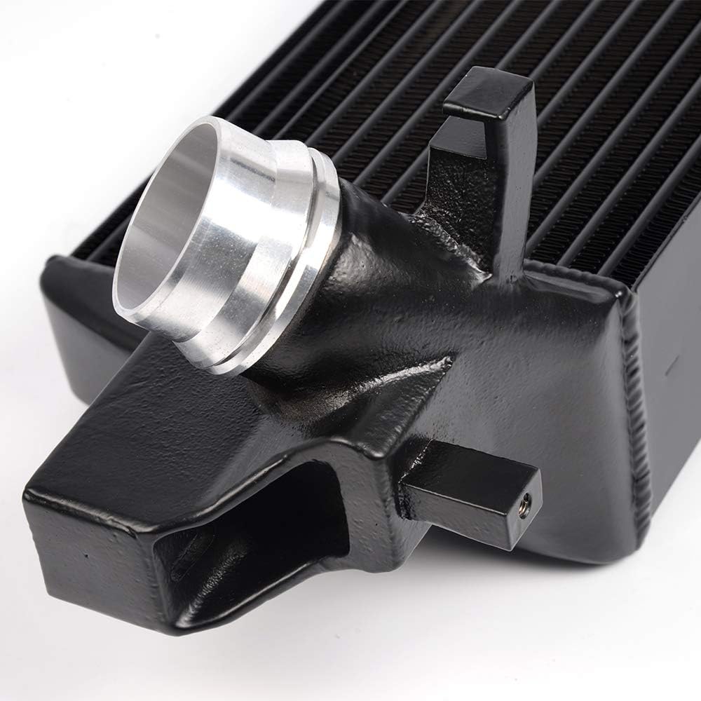 Front Mount Intercooler Kit for BMW F54 F55 F56 F57 2014 Up Black L4360