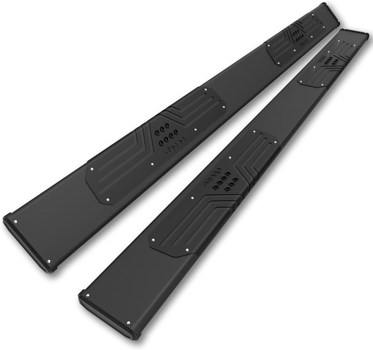 Silver Textured Aluminum Alloy Side Step Nerf Bars H9875