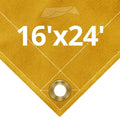 10 oz Tan Canvas Tarps 16 x 24 N43322