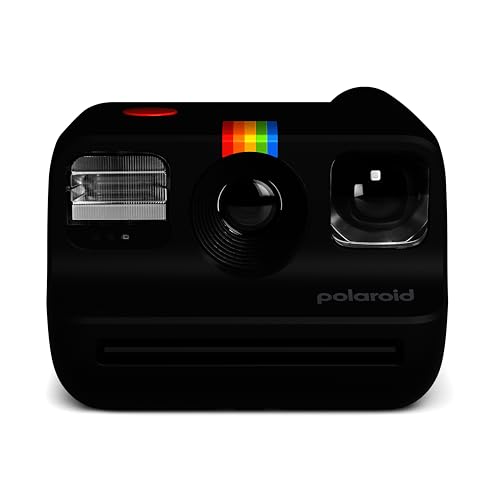 Black Mini Instant Camera + Film Bundle (16 Photos) L121