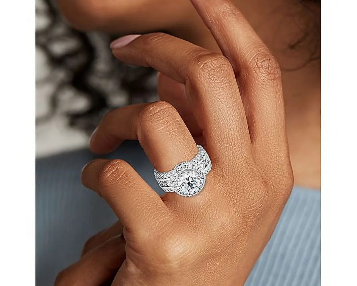 14K White Gold Solitaire Diamond Ring Size 7 C499730