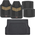 Blue Heavy Duty Rubber Auto Floor Mats with Cargo Trunk Liner L85473