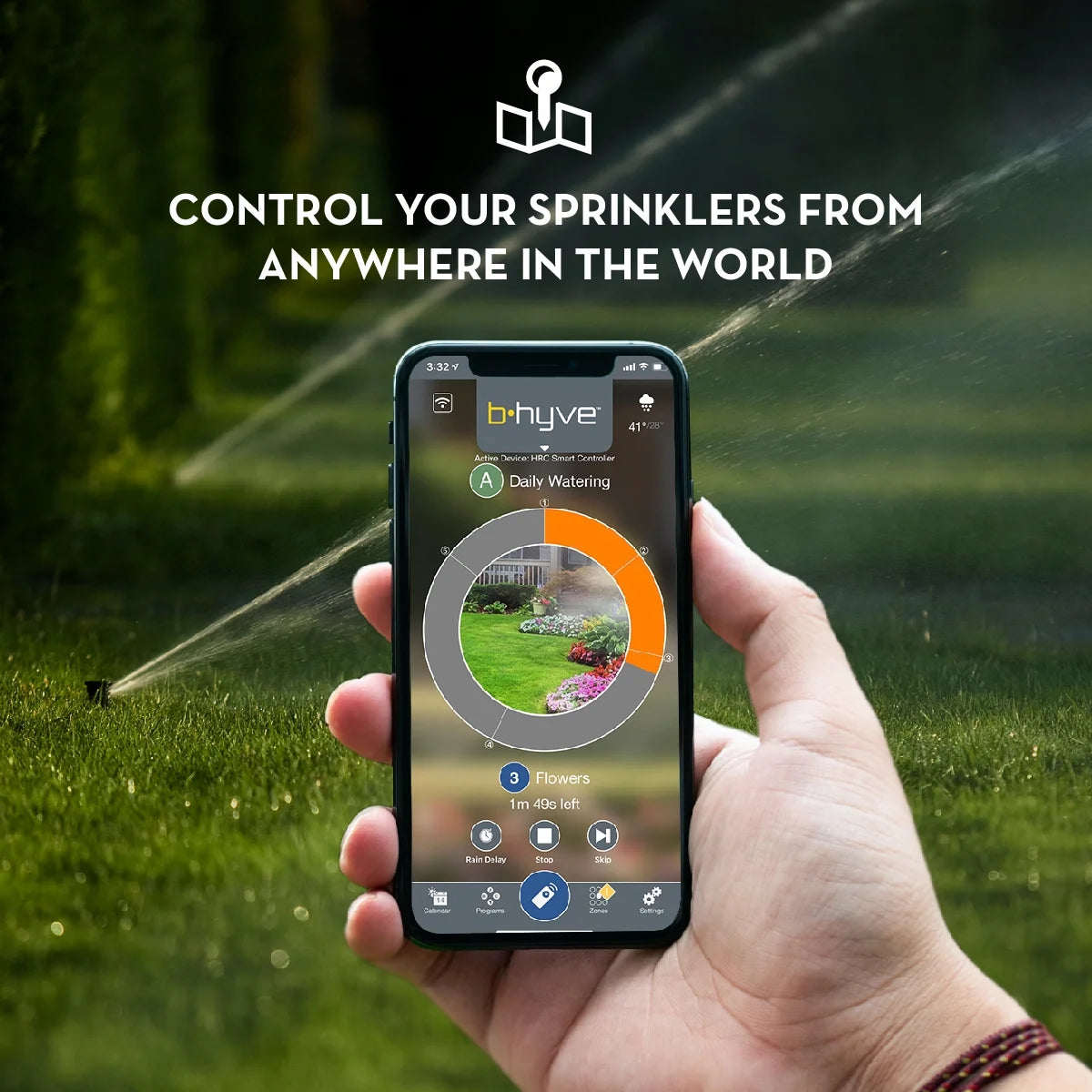 12-Station Smart Sprinkler Controller with Wi-Fi L57314