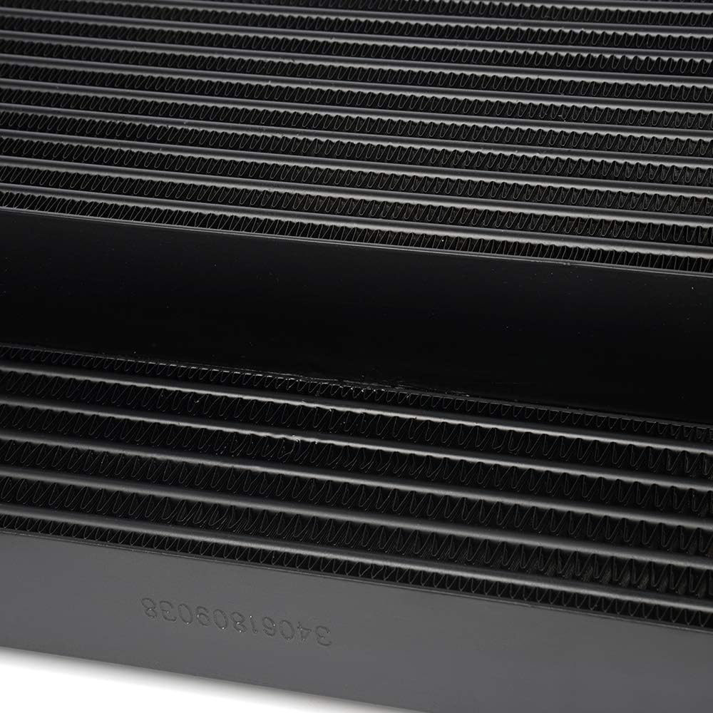 Front Mount Intercooler Kit for BMW F54 F55 F56 F57 2014 Up Black L4360