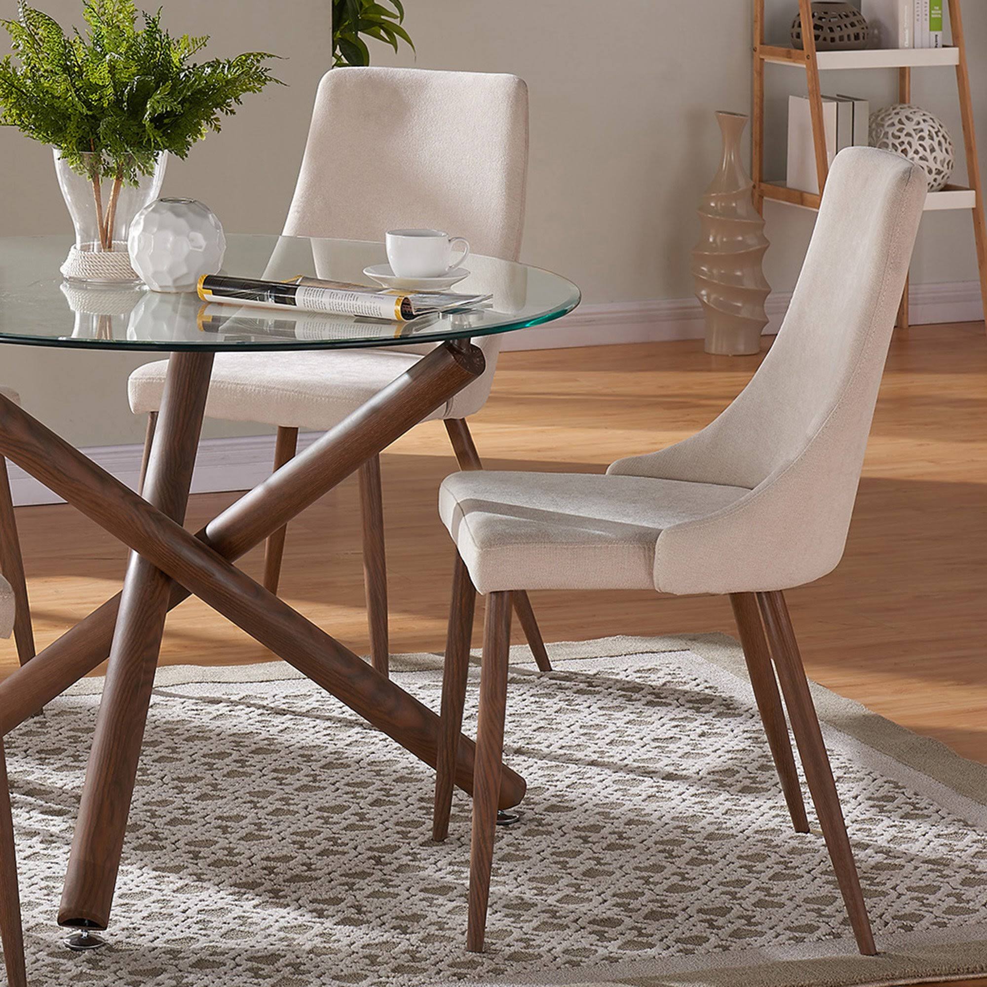 Grey Side Chair, Set of 2 S382054