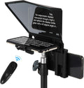 Adjustable Teleprompter with HD Glass & Remote Q704