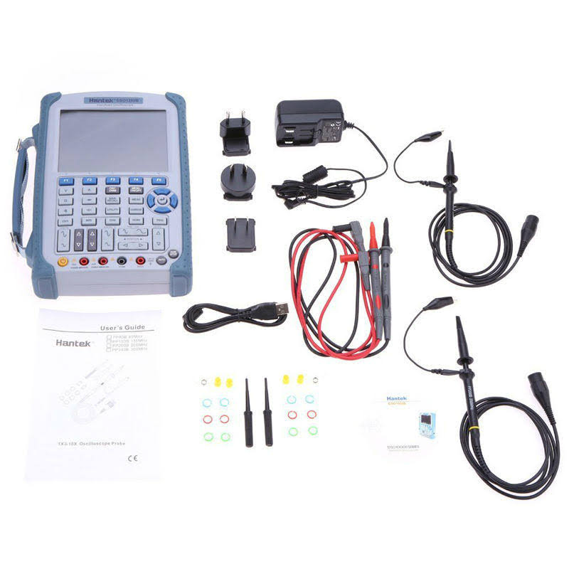 Handheld Oscilloscope 2 Channels 200MHz with Multimeter I447