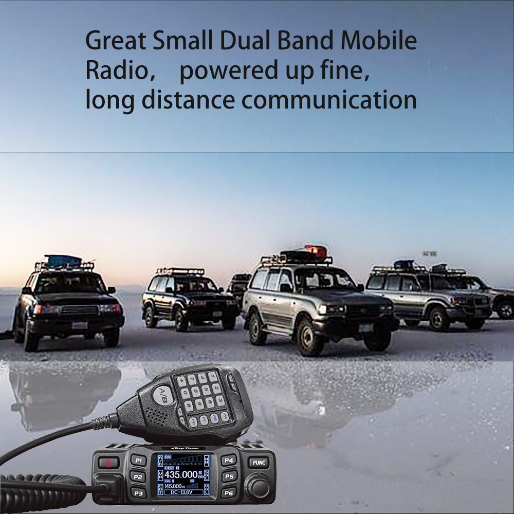 Dual Band Transceiver Mobile Radio VHF/UHF Two Way Radio T303