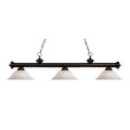 Bronze 3 Light Billiard Light N560270