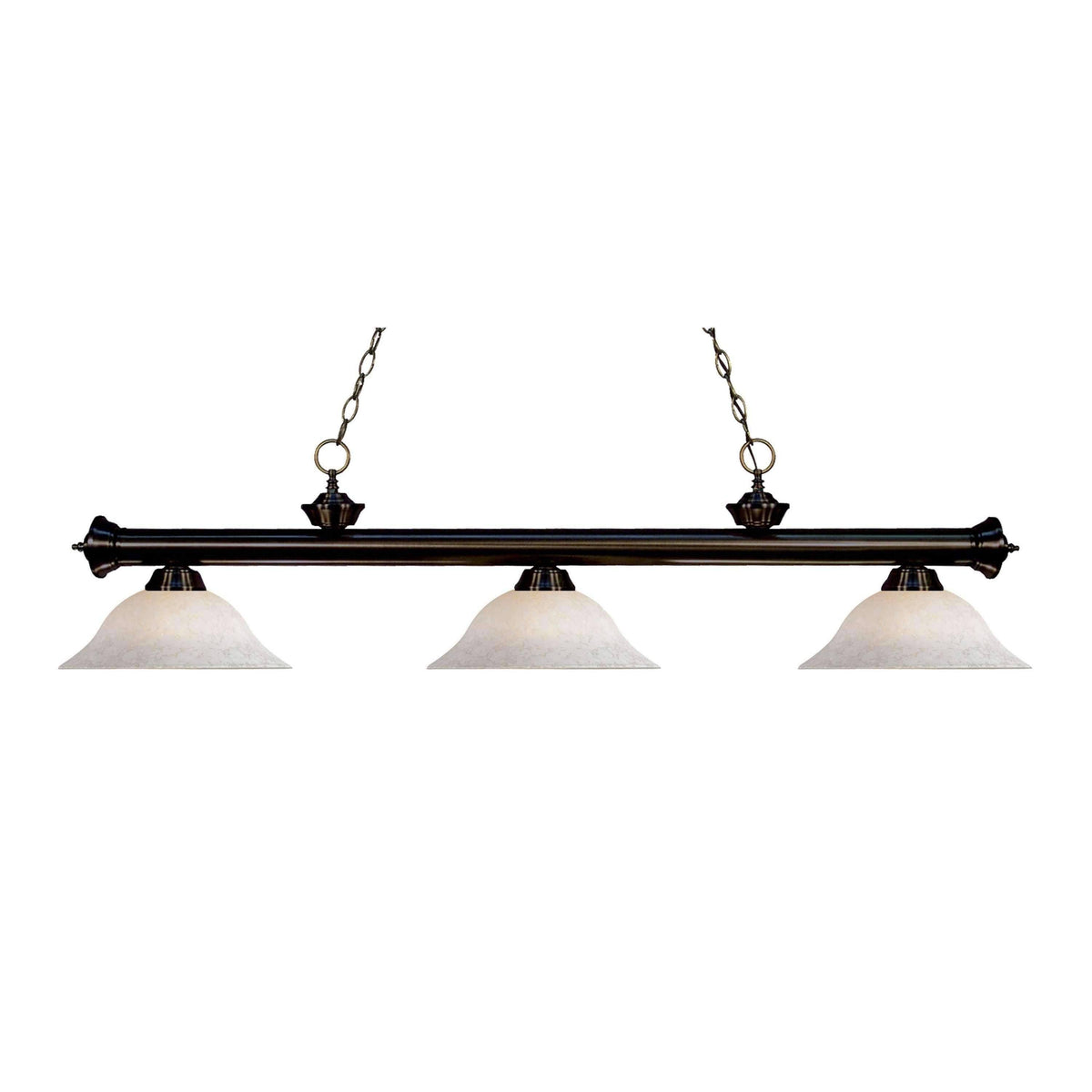 Bronze 3 Light Billiard Light N560270