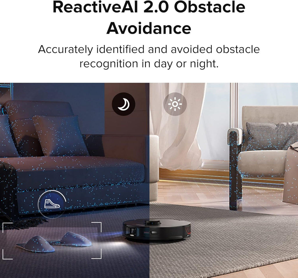 Robot Vacuum and Sonic Mop with 5100Pa Suction X5521