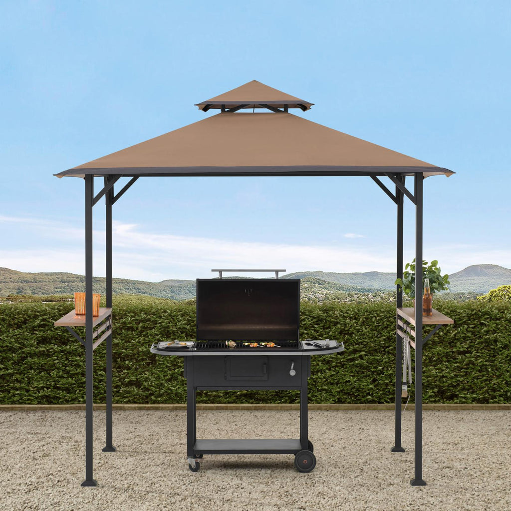 Khaki Grill Gazebo B16120
