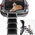 Foldable Aluminum 5 Steps Dog Stairs with Non-Slip Surface B40870
