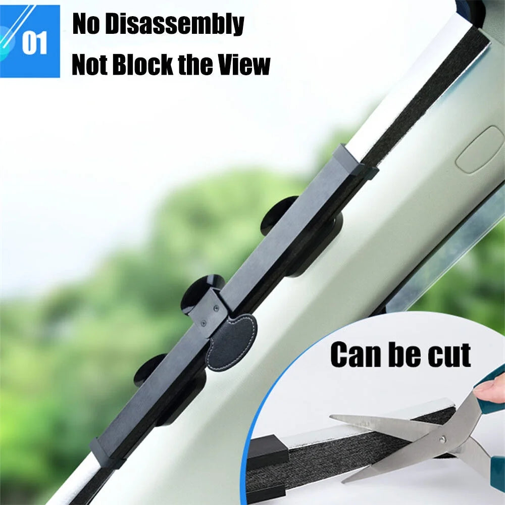 Retractable Car Windshield Sun Shade Cover Z145334