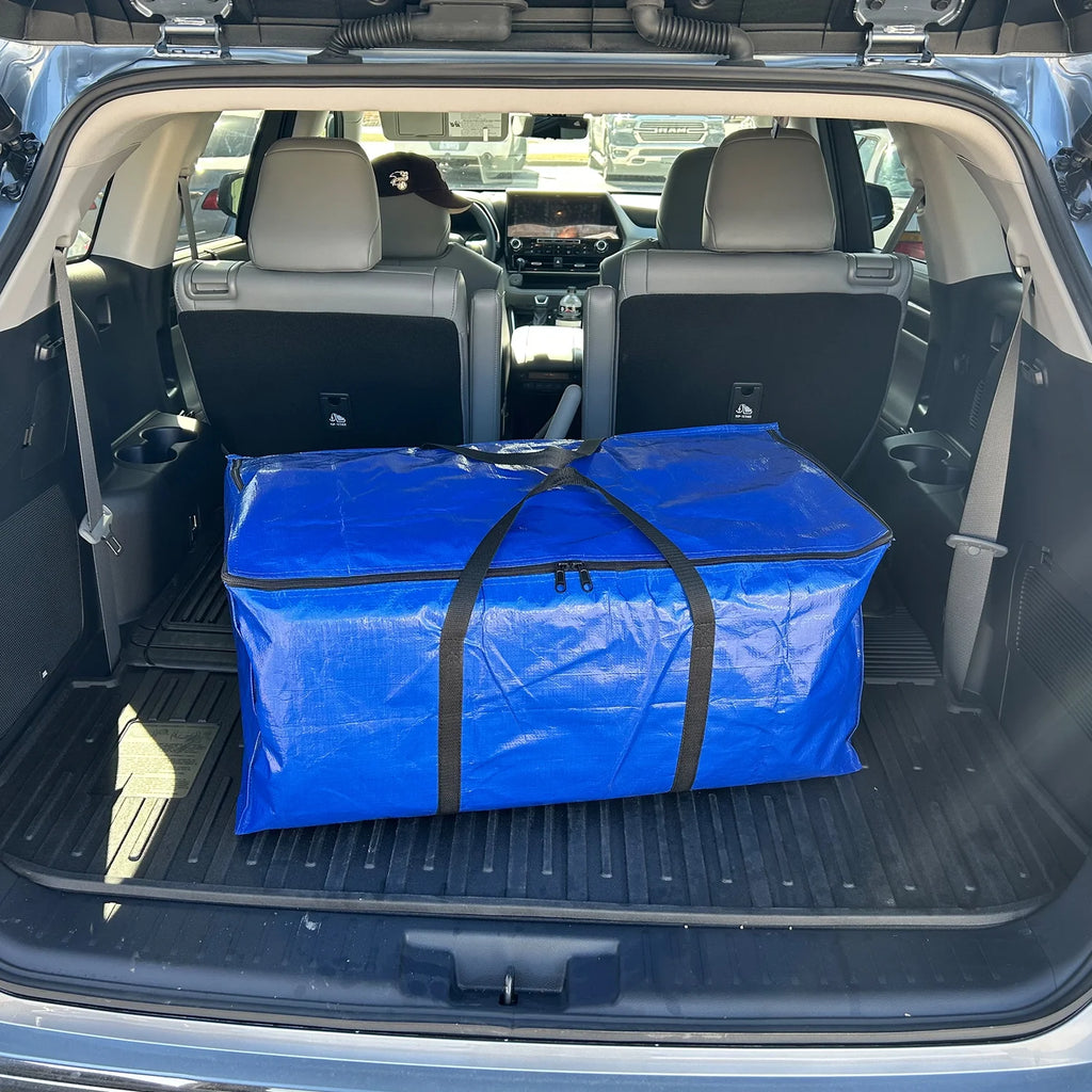 6 Pack 24 gal Moving Storage Bags with Top Zipper L6327