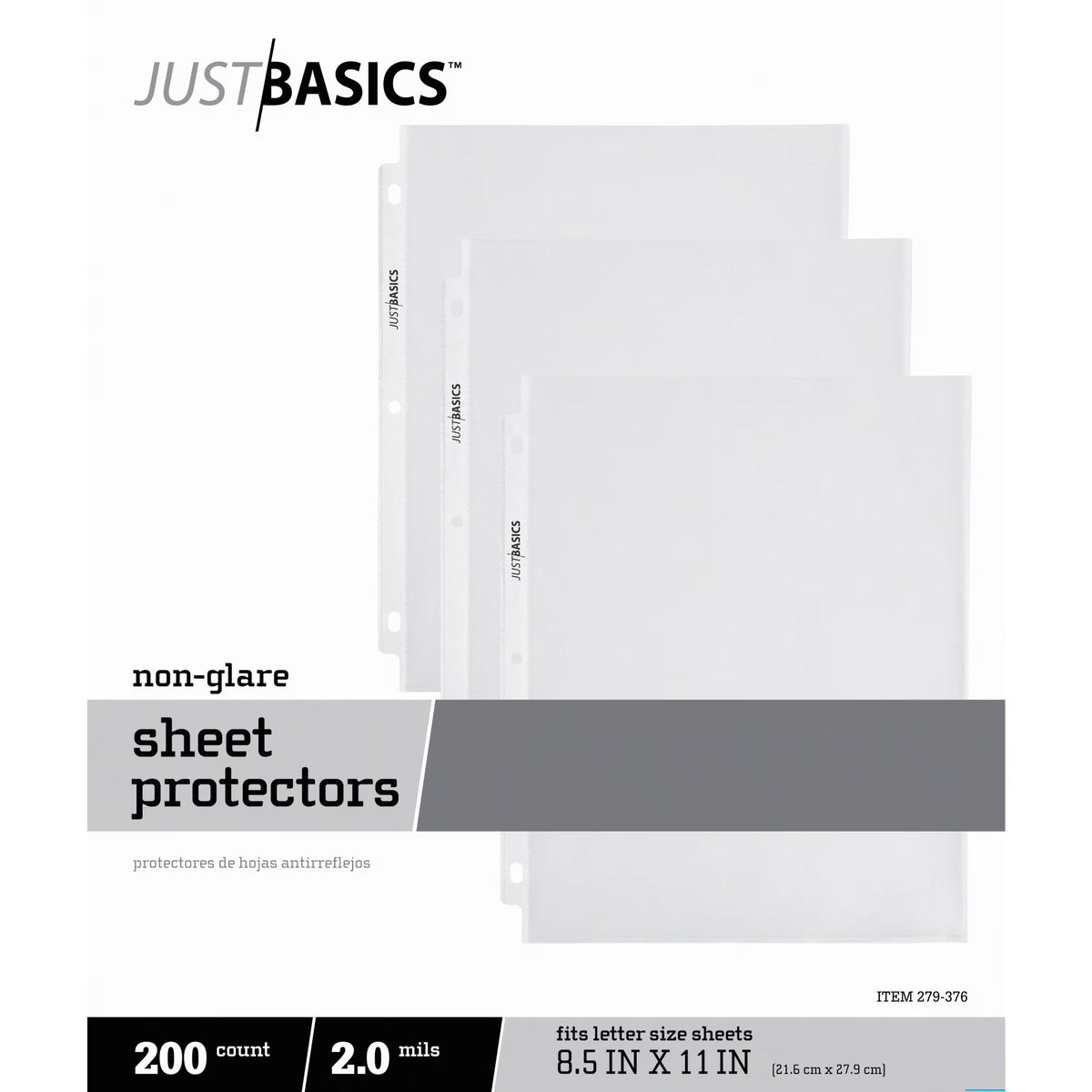 Top-Loading Sheet Protectors, Box Of 200 O8828