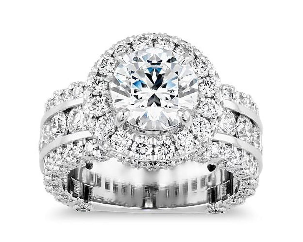 14K White Gold Solitaire Diamond Ring Size 7 C499730
