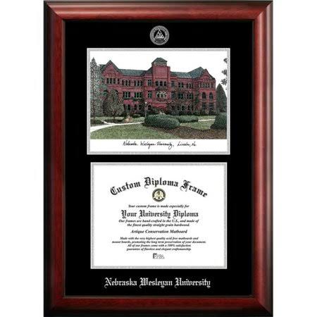 Silver Embossed Diploma Frame with Lithograph T3654