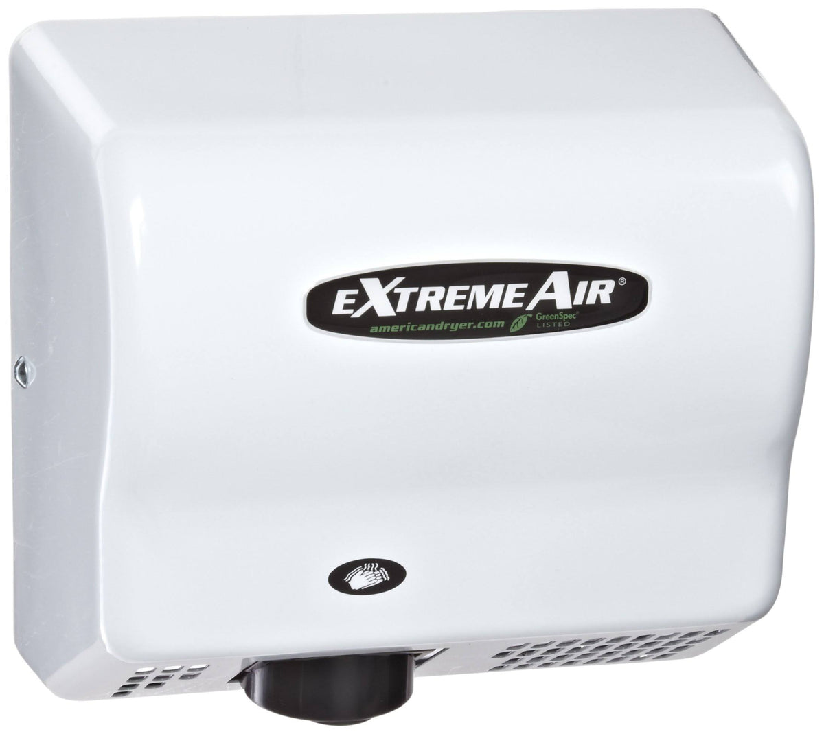 Steel White Hand Dryer Q6394