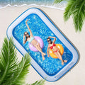 Inflatable Swimming Pool 120" X72" X20" Family Swim Center A8050