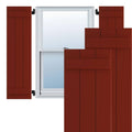 15x22W x 27x22H Exterior Composite Board-n-Batten Shutters (Per Pair) A546