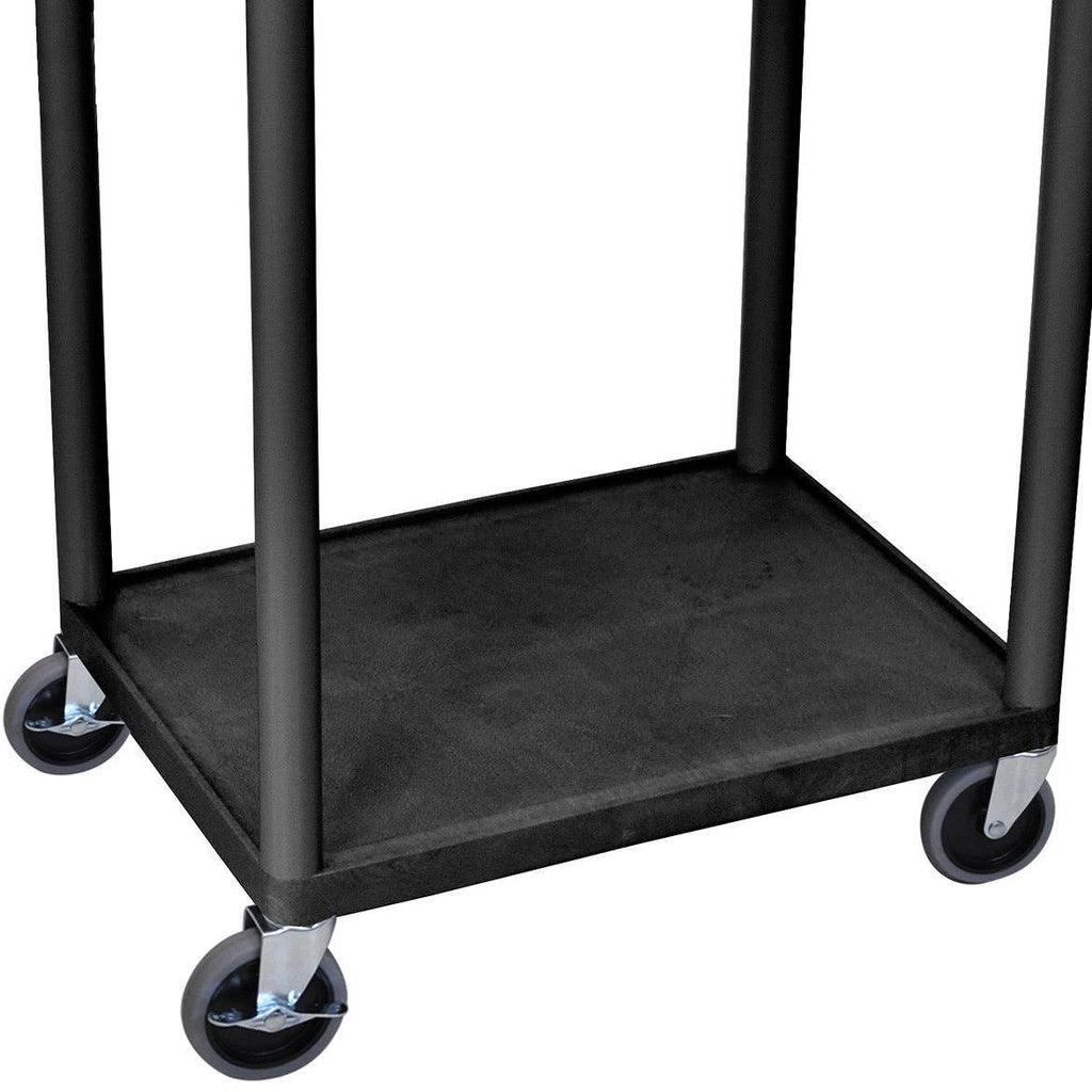 2 Shelf Utility Cart Black A97971