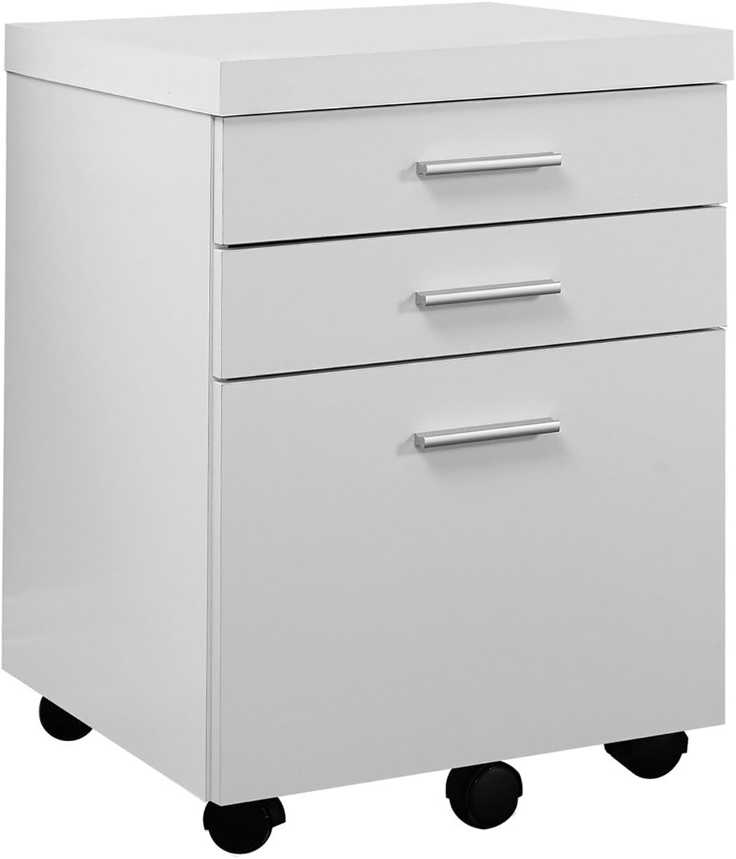 Dark Taupe 3 Drawer File Cabinet F591435