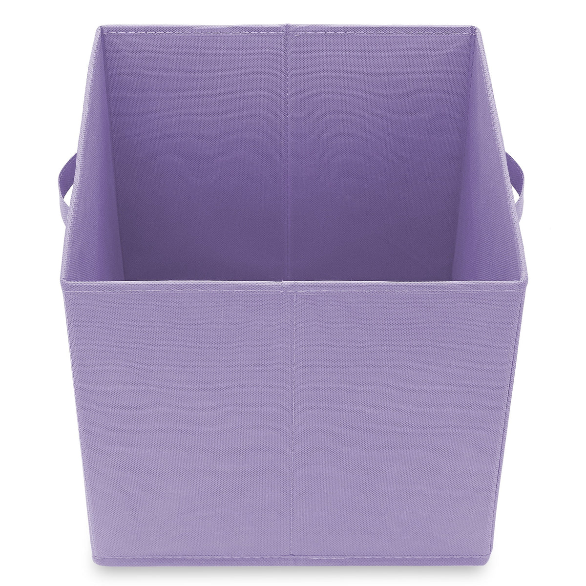 Set of 6 Fabric Storage Cube Bins, Lavender Purple U3541