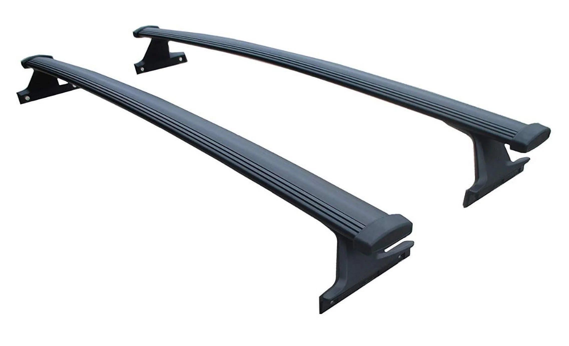 Black Aluminum Roof Rack Crossbars, Set of 2pcs C593