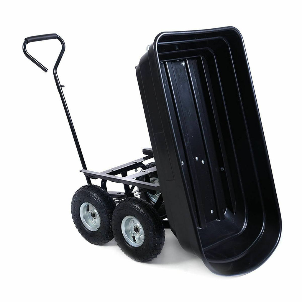 660lbs Garden Dump Cart with Air Tires I247