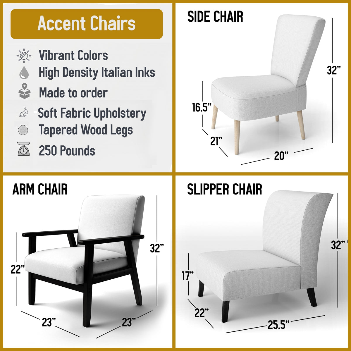 Upholstered Cabin & Lodge Accent Chair B1630