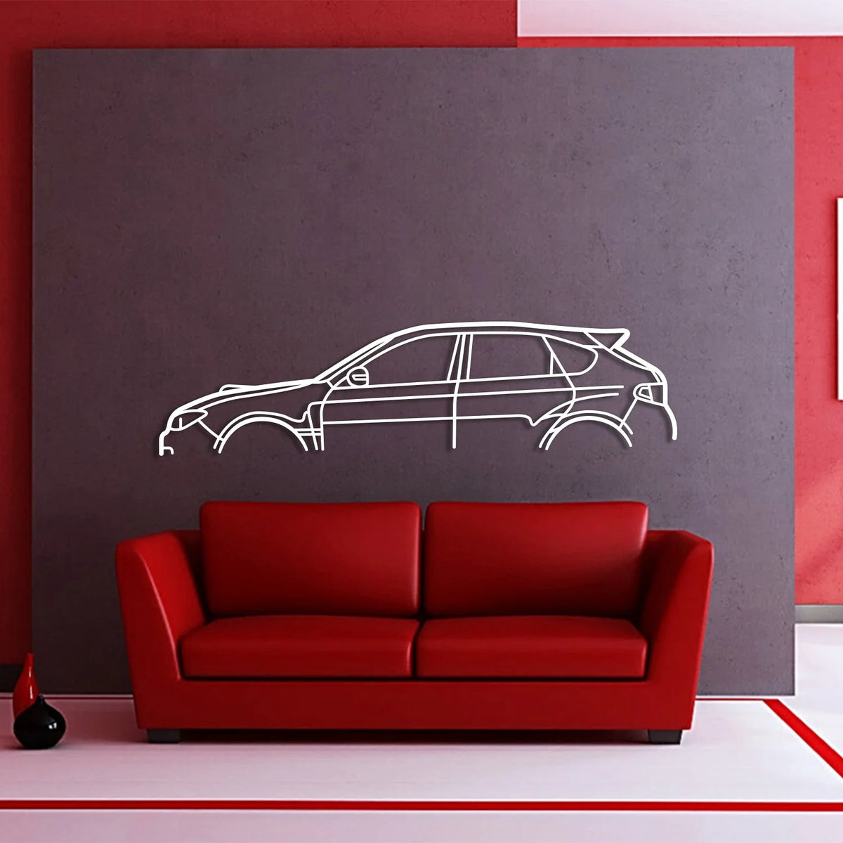 Classic Metal Silhouette Wall Art G504