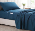 Supersoft Nightfall Navy Bedside Pocket Sheet Set G291