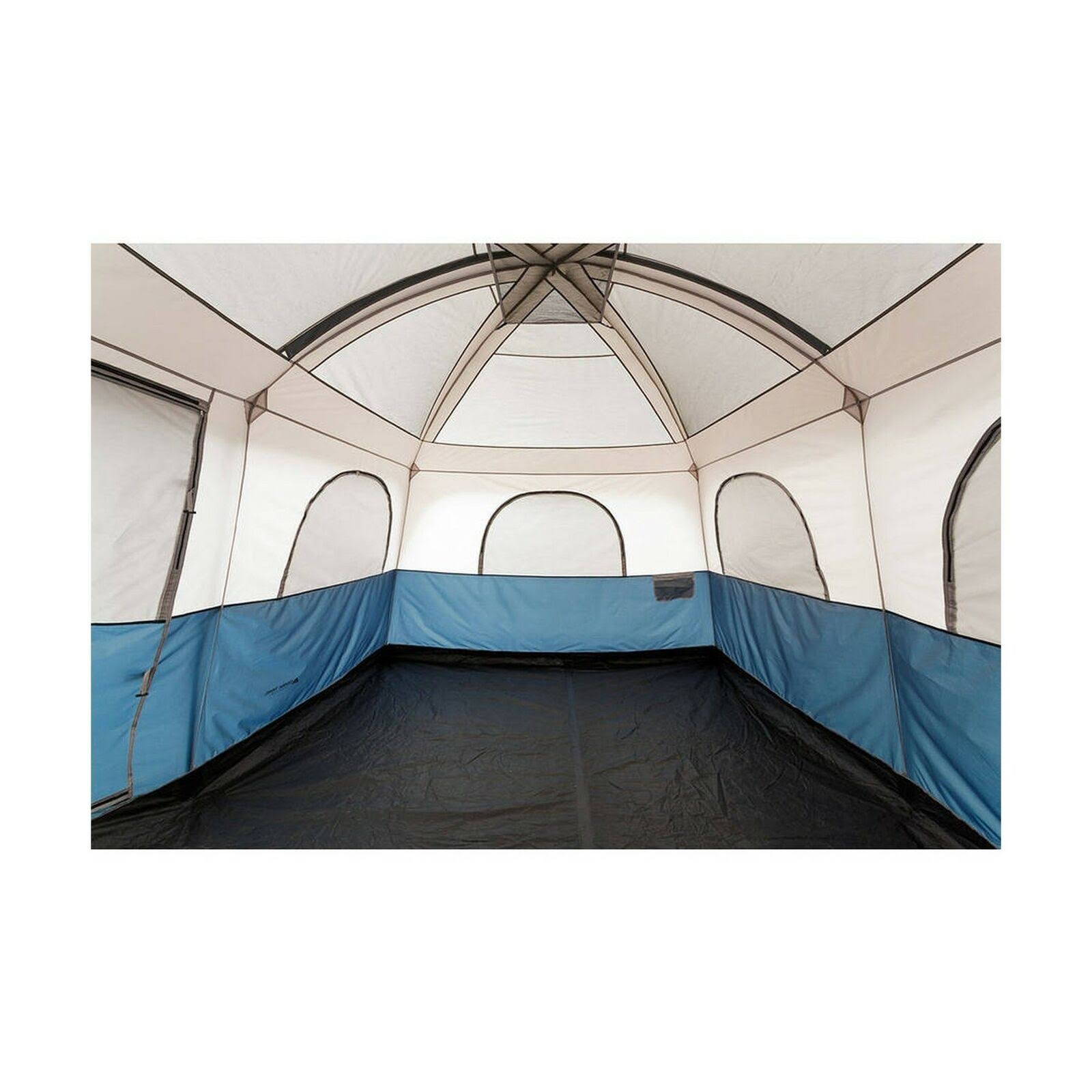 10 Person 2 Room Straight Wall Family Cabin Tent R7418