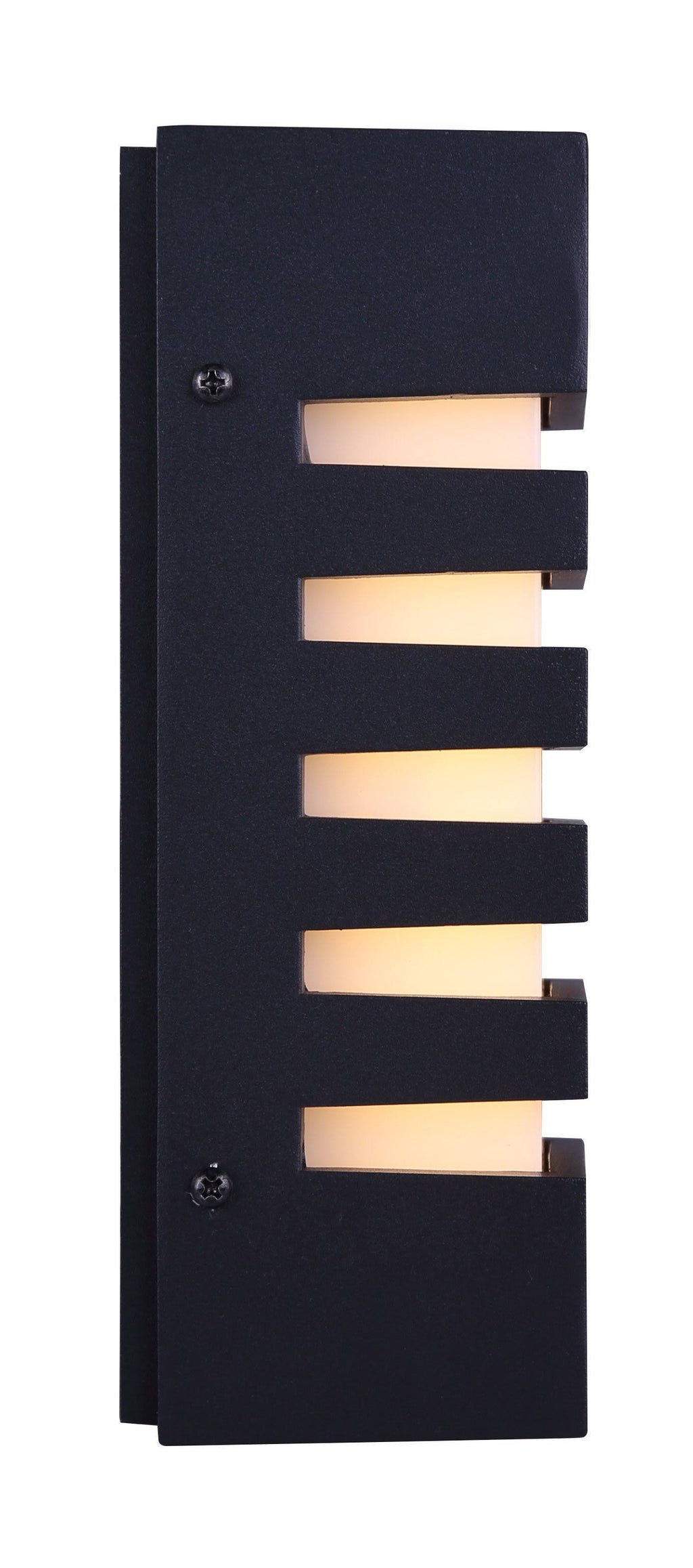 Black LED Outdoor Wall Light R28461