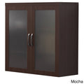 Mocha Glass Display Cabinet F26116