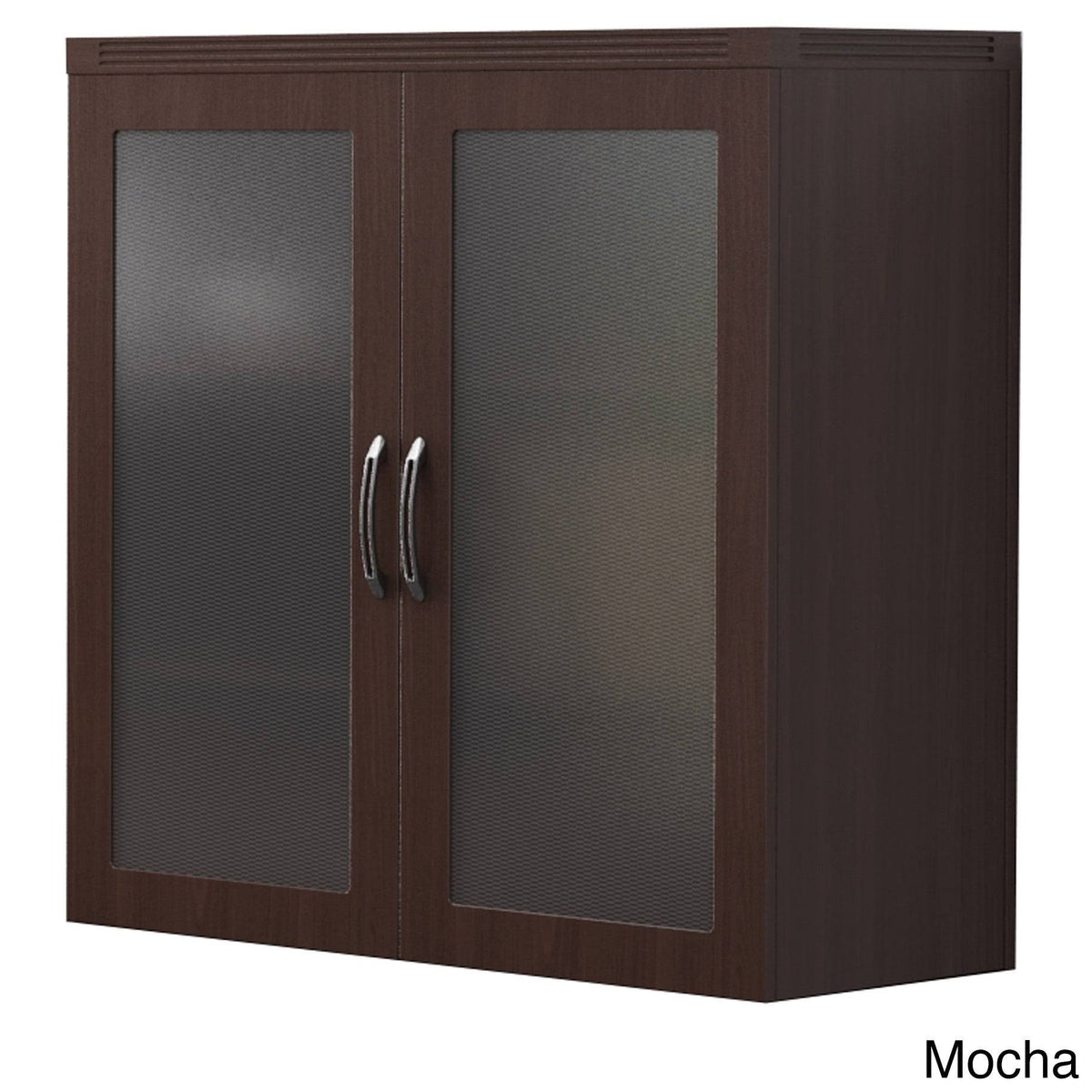 Mocha Glass Display Cabinet F26116