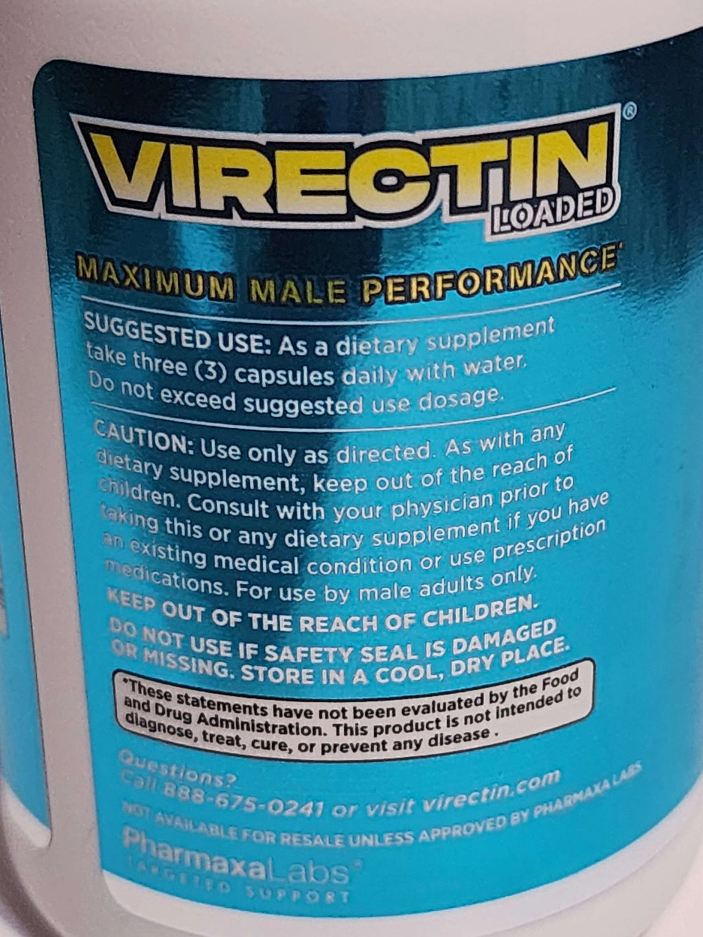 Male Performance Dietary Supplement F5482