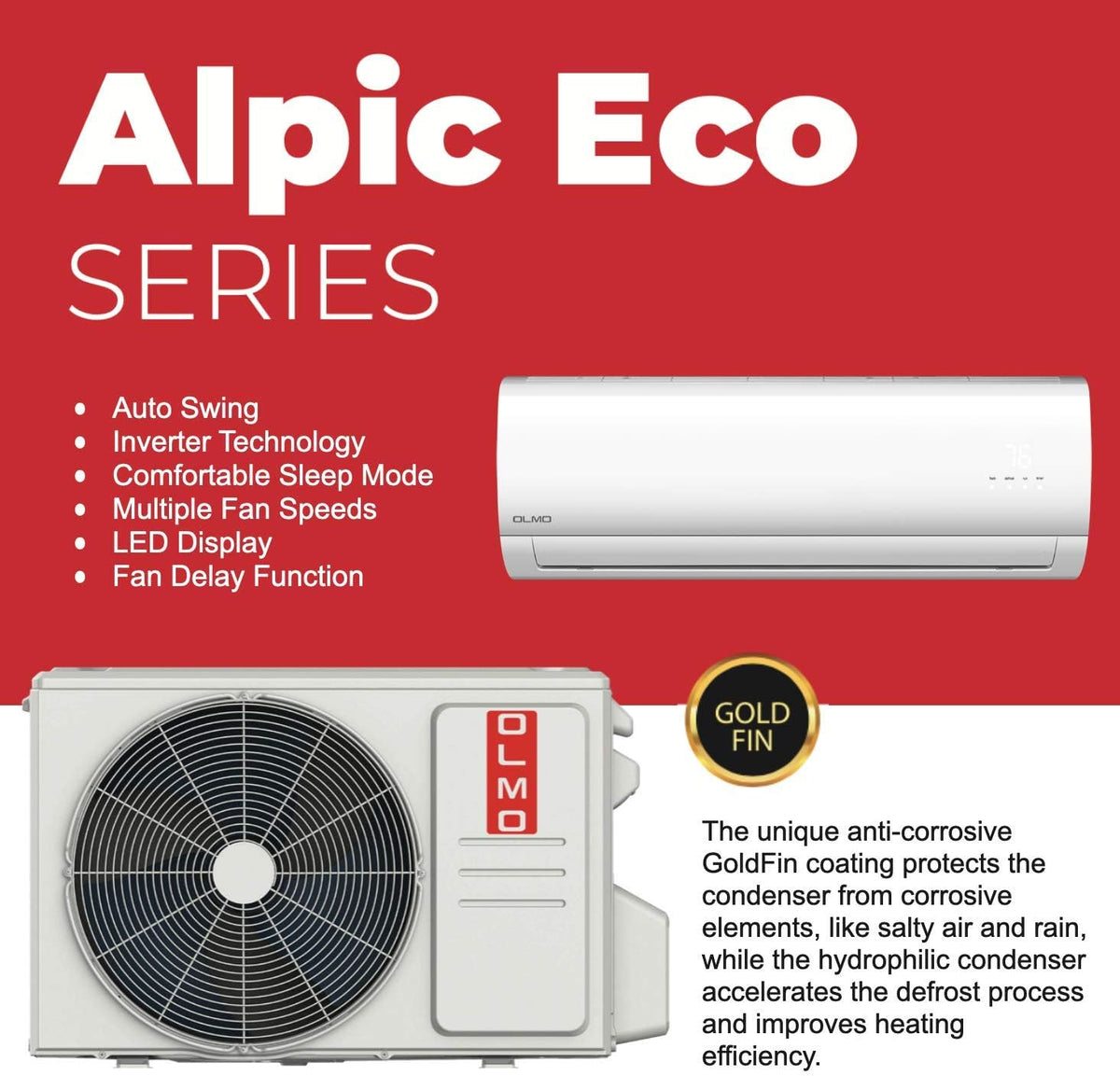 Ductless Mini Split AC/Heating System with Heat Pump Q4058