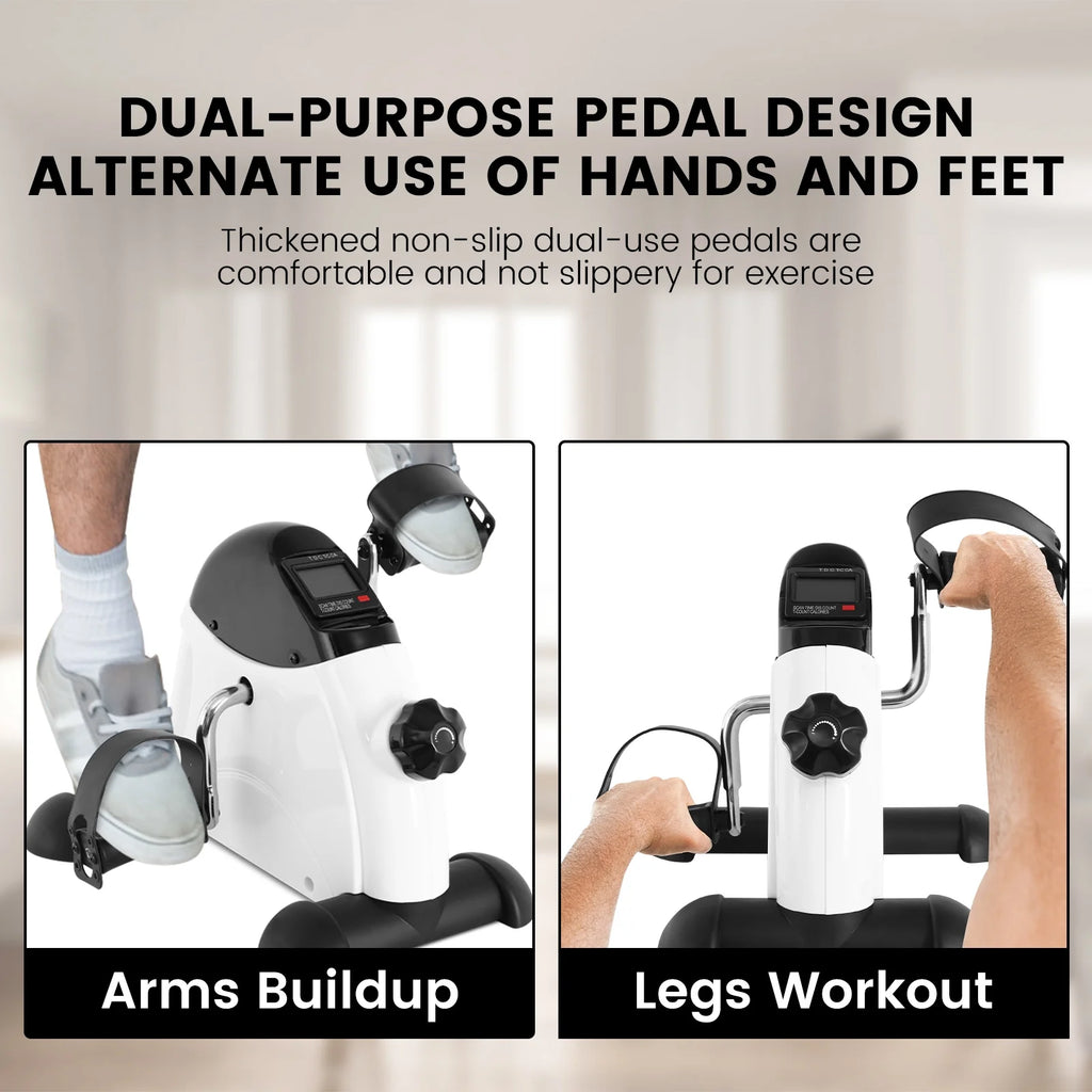 Desk Bike Pedal Exerciser with LCD Screen Display A328