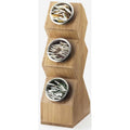 Bamboo 3-Compartment Cylinder Display J6516