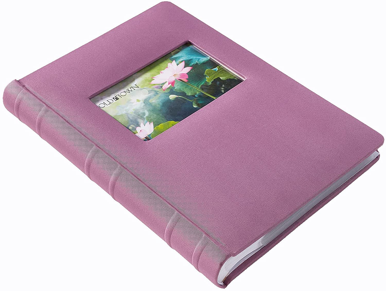 Fabric Cover Single Photo Album (Mauve) P260