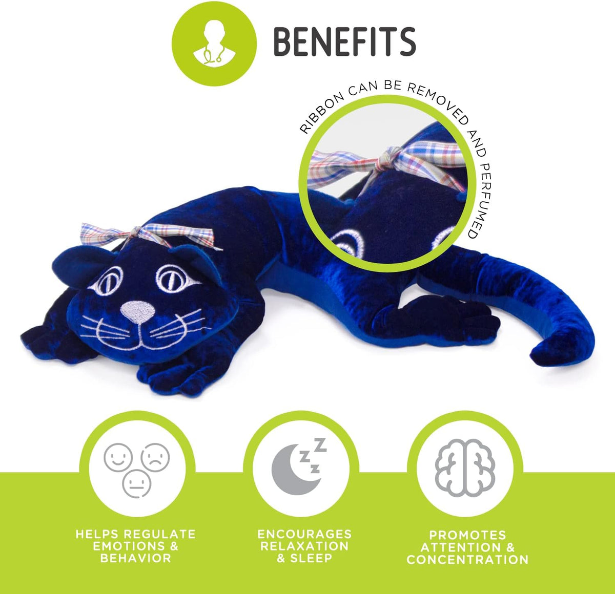 Weighted Stuffed Animal Lap Pad Pack of 2 W734
