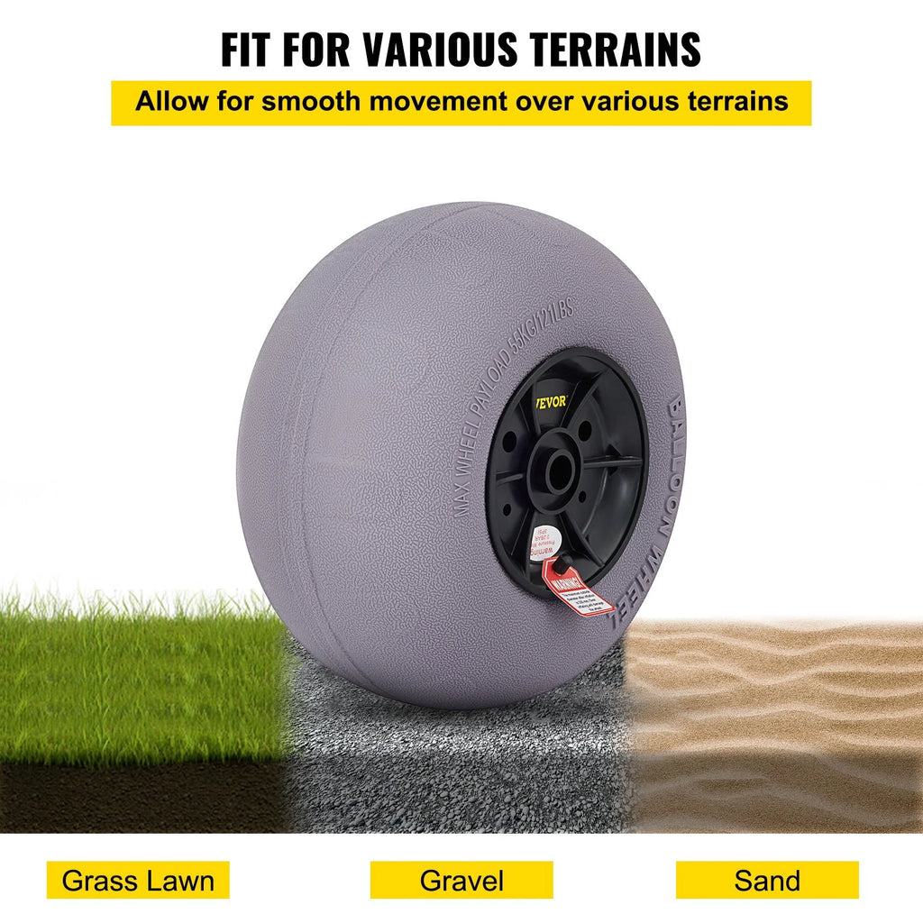 13 in. Replacement Sand Tires, Pack of 2 U706