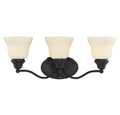3 Light Bath Bar, English Bronze P52386