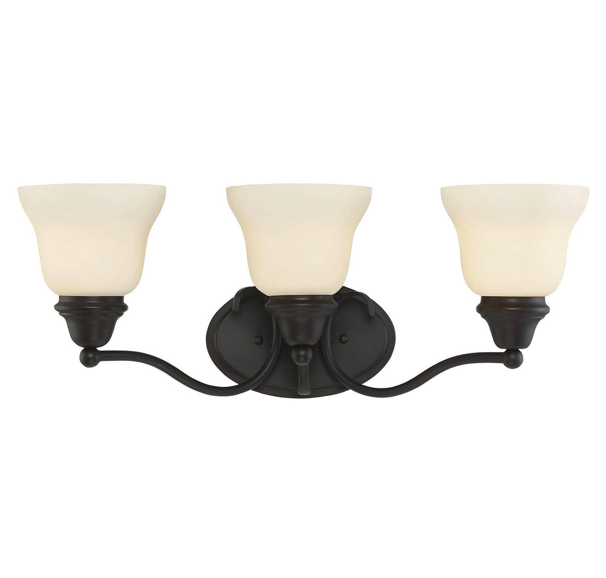 3 Light Bath Bar, English Bronze P52386