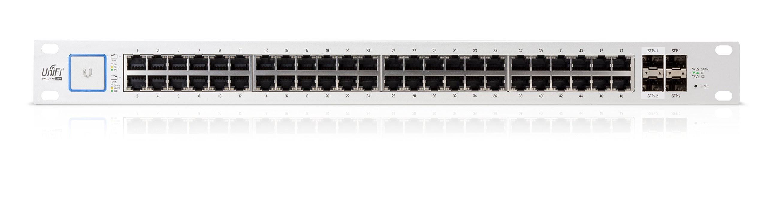 48 Port Managed PoE+ Gigabit Switch with SFP 750W U606