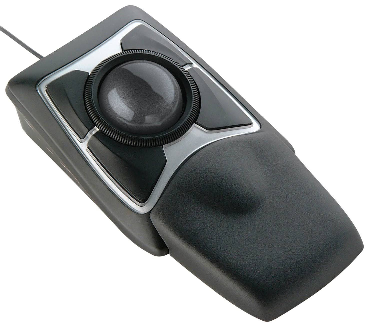 Black USB Optical Trackball G490